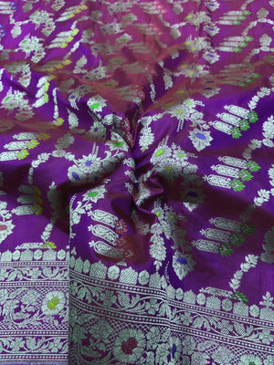 Pure Katan Silk Saree – Eternal Elegance for Every Occasion-Pure Kataan Patola