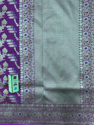 Pure Katan Silk Saree – Eternal Elegance for Every Occasion-Pure Kataan Patola