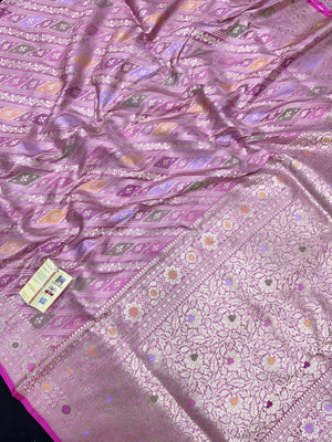 Pure Katan Silk Saree – Eternal Elegance for Every Occasion-Plain Pure Katan Silk (Copy)