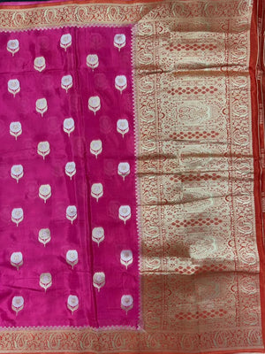 Viscose Banarasi Semi Khaddi Georgette