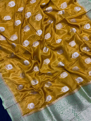 Viscose Banarasi Semi Khaddi Georgette