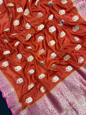 Viscose Banarasi Semi Khaddi Georgette