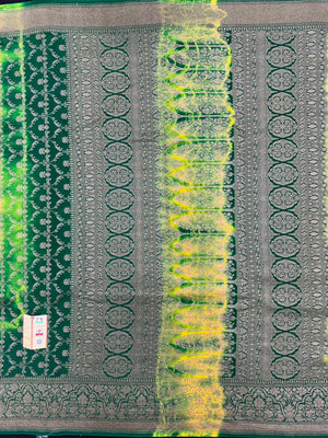 Pure Banarasi Crepe Silk Saree