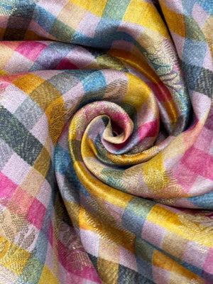 The Royal Drape: Pure Chinya Silk Saree-Pure Chinya Print