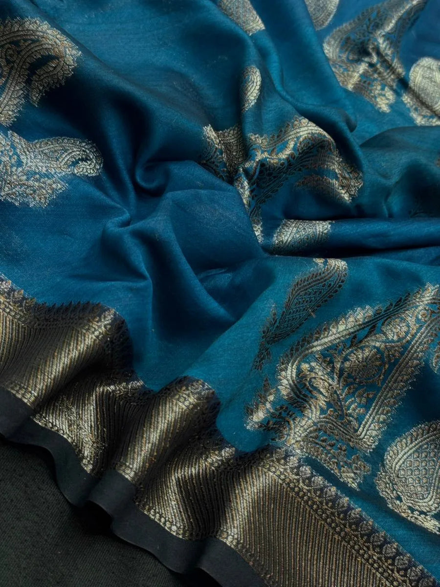 Pure Chinya Silk Saree – SP2