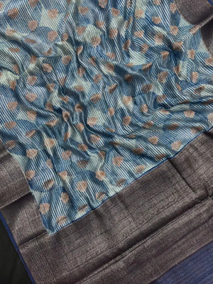 Pure Chinya Silk Saree – Luxury Woven for Timeless Occasions