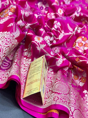 Eternal Grace in Pure Katan Patola Silk Saree