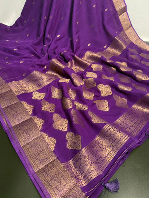 Urban Queen Viscose Silk Saree for Elegant Evenings