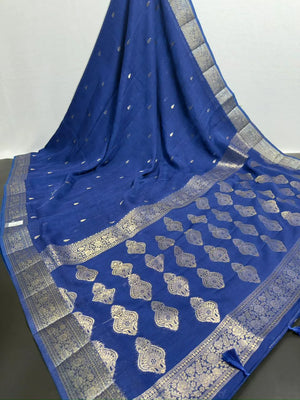 Urban Queen Viscose Silk Saree for Elegant Evenings