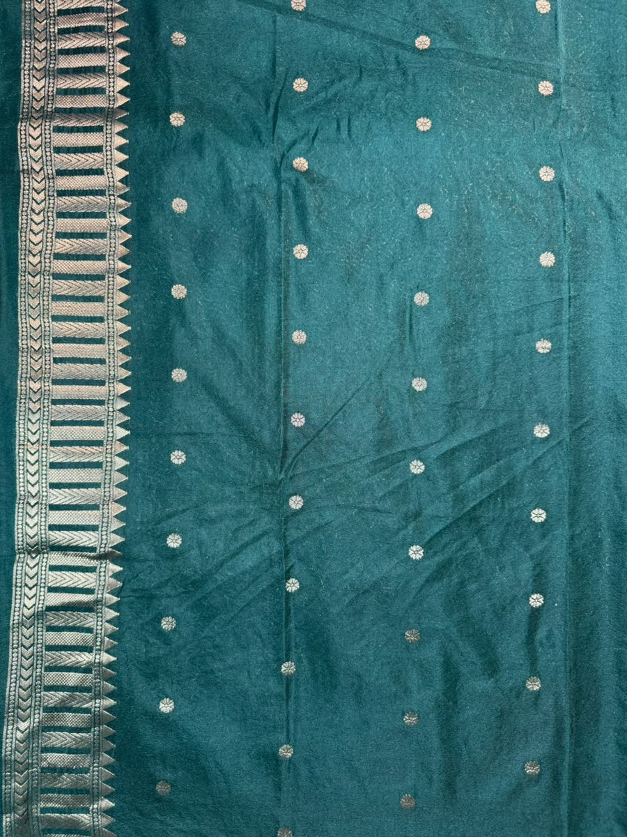 Soft Georgette Silk Saree with Zari Border