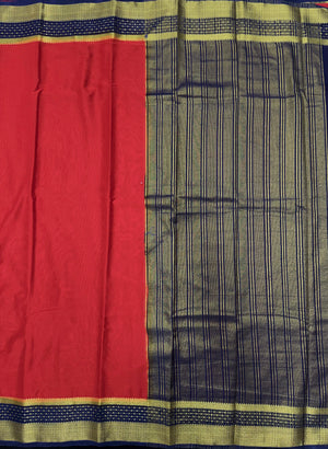 Radiant Charm in Semi Mysore Crepe Silk Saree (RMS Crape)