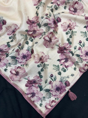 Elegant Tasar Silk Saree with Designer Border – Lightweight & Traditional (RS Blue Berry)