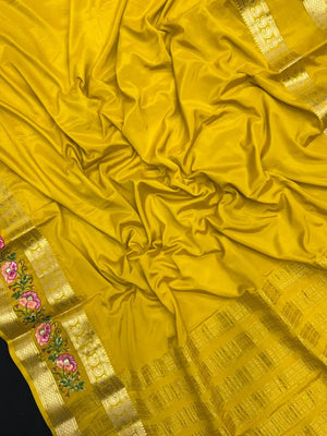 Crepe Silk Partywear-Rangeela crape