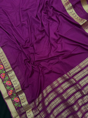 Crepe Silk Partywear-Rangeela crape