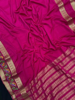 Crepe Silk Partywear-Rangeela crape