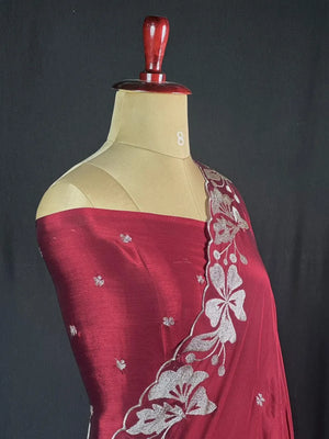 Soft Tussar Saree Everyday Sophistication-(Rasmali Silk)