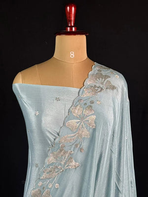 Soft Tussar Saree Everyday Sophistication-(Rasmali Silk)