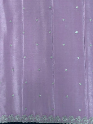 Soft Flowing Georgette Crush Saree for Elegant Look-Royal Rose