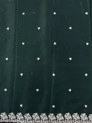 Soft Flowing Georgette Crush Saree for Elegant Look-Royal Rose