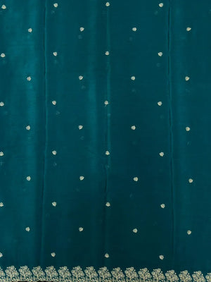 Soft Flowing Georgette Crush Saree for Elegant Look-Royal Rose