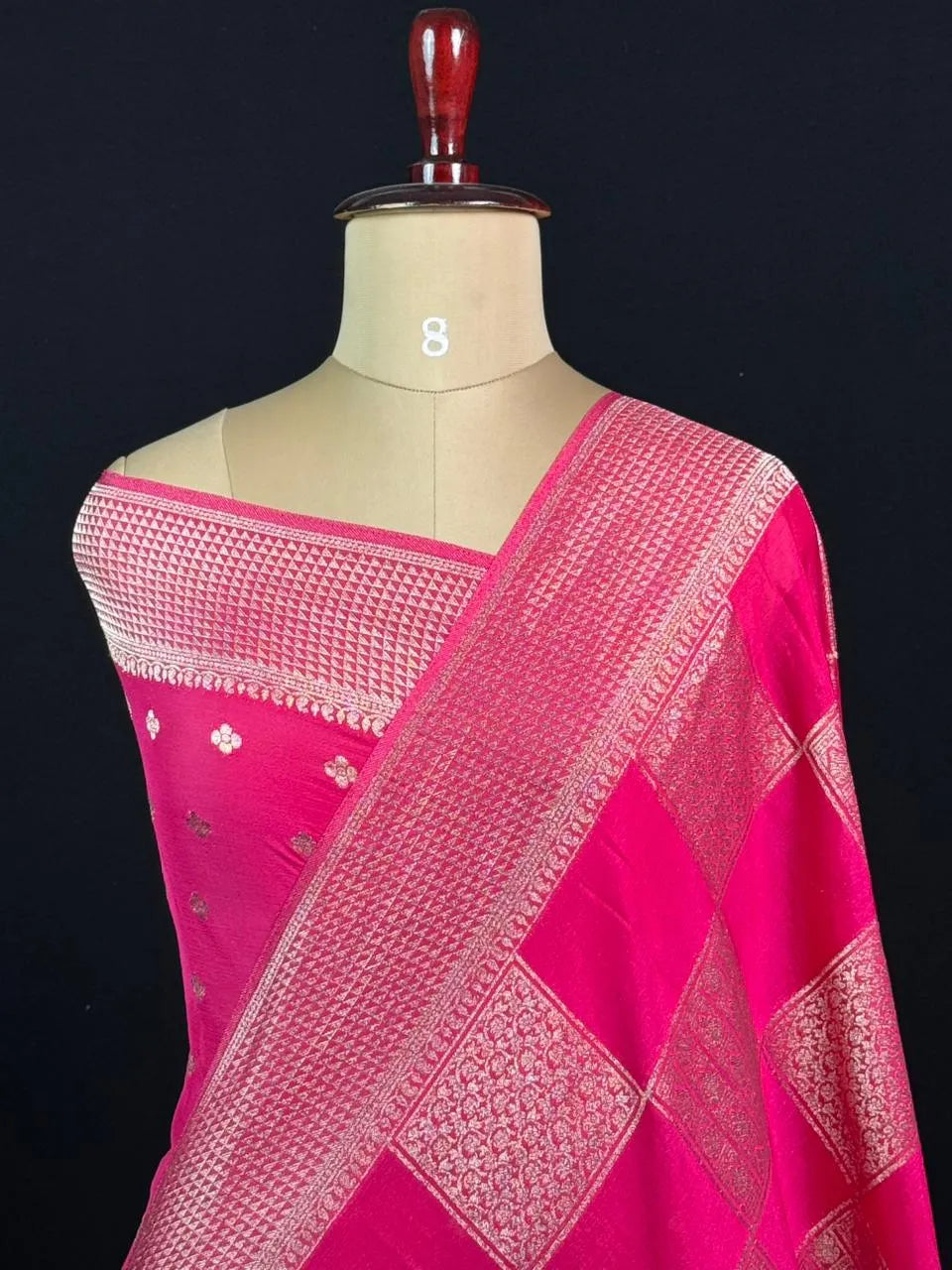 Partywear Semi Chiffon Saree – Chic & Stylish Look