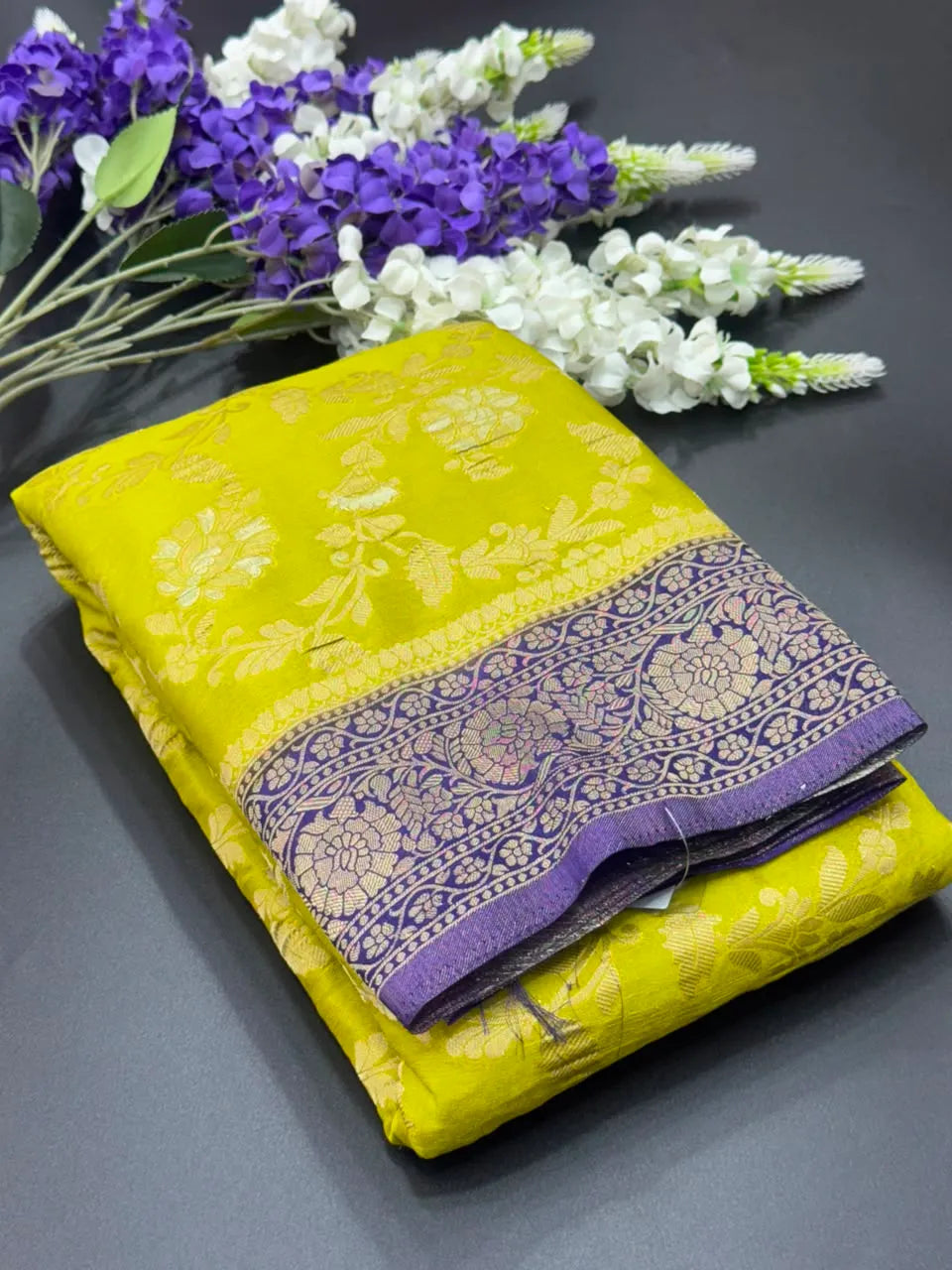 Semi Georgette Silk Saree with Rich Finish-Sanchi New Era