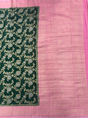 Semi Georgette Silk Saree with Rich Finish-Sanchi New Era
