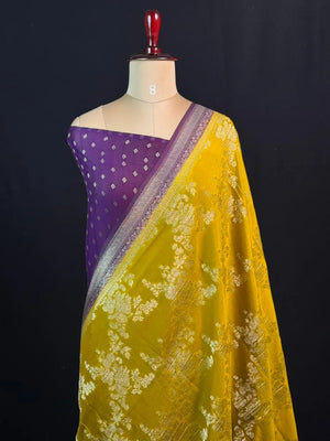 Classic Semi Georgette Silk Saree with Rich Finish (Sanchi New Era)