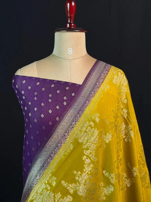 Classic Semi Georgette Silk Saree with Rich Finish (Sanchi New Era)
