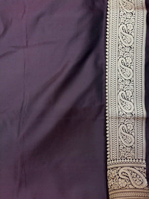 Vinice katan satin silk saree