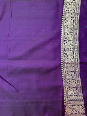 Vinice katan satin silk saree