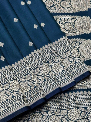 Vinice katan satin silk saree