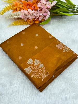 Regal Elegance Raw Silk Saree