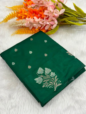 Regal Elegance Raw Silk Saree