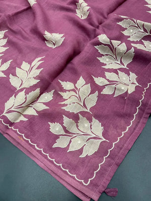 Linen Tusser Elegance-(SEQUENCE KING)