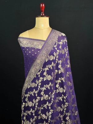 Designer Georgette Saree – A Touch of Modern Grace-Simran Jaal