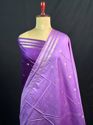 Premium Musk Tone Self Saree