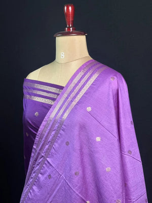 Premium Musk Tone Self Saree