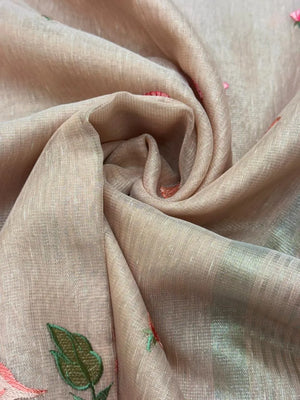 Graceful Semi Tissue Organza Saree for Party & Occasion Wear