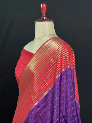 Crepe Silk Saree – Drape Exclusive