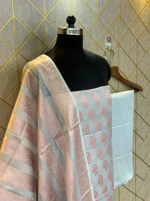 Crown of Kashi – Exclusive Banarasi Silk Dress