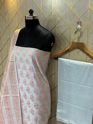 Crown of Kashi – Exclusive Banarasi Silk Dress