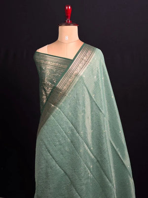 Semi Georgette Silk Saree for Women