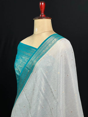 Semi Georgette Silk Saree for Women