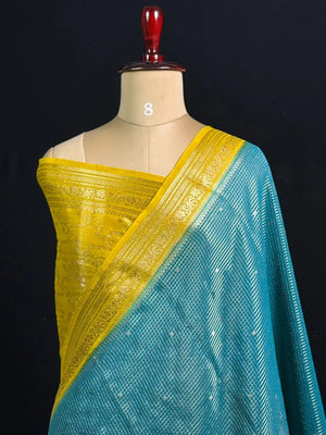 Semi Georgette Silk Saree for Women