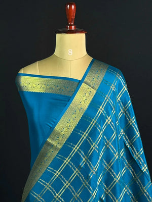 Royal Zari Checks Saree