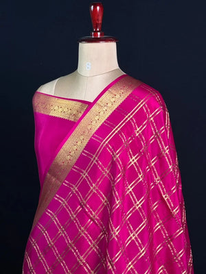 Royal Zari Checks Saree