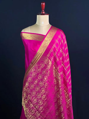 Royal Zari Checks Saree