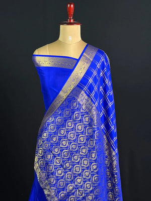 Royal Zari Checks Saree