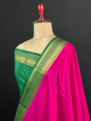 Evergreen Elegance in Mysore Silk
